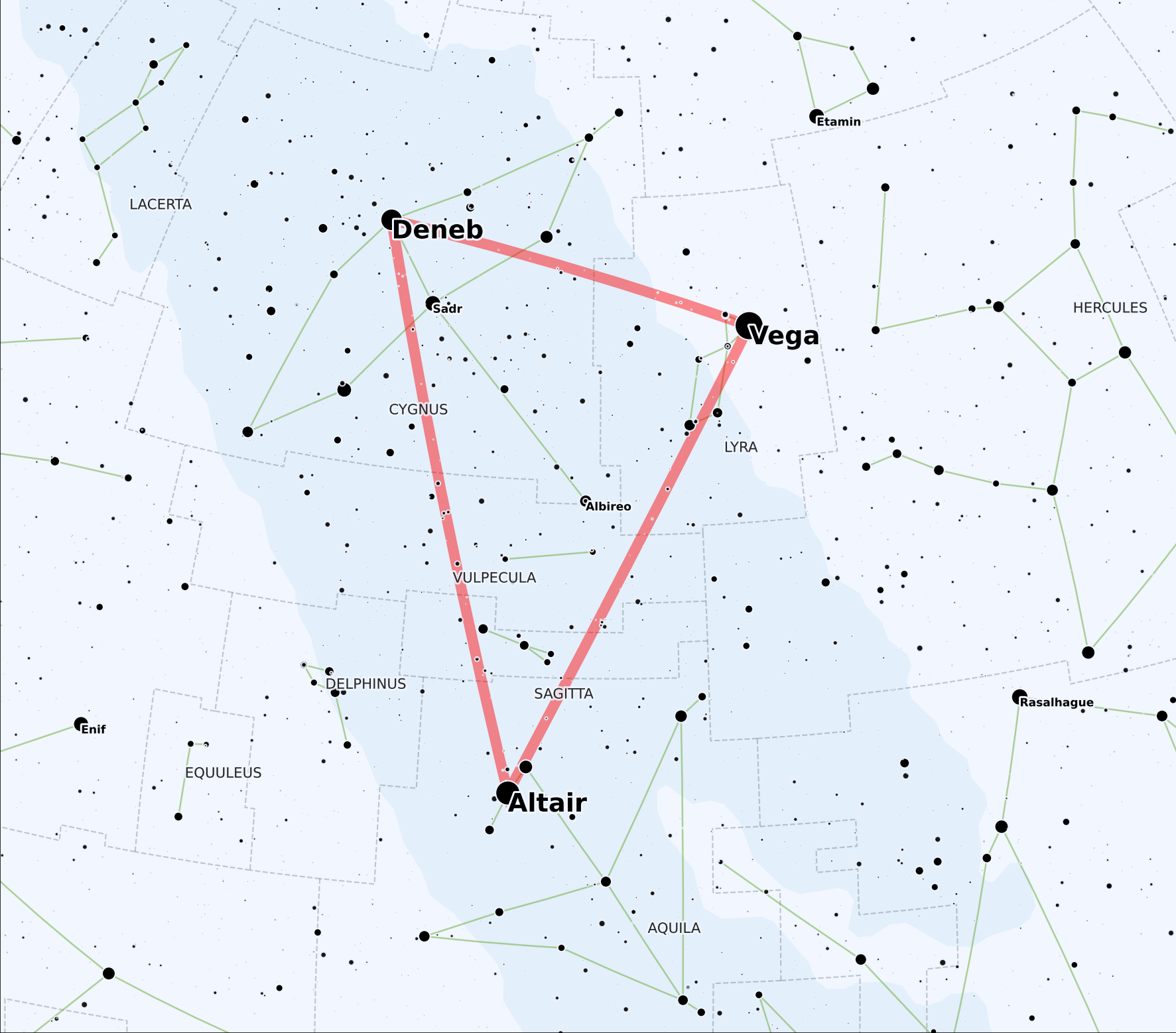 Blog post image for "Deneb and the Summer Triangle: Gazing Into One of the Most Distant Stars Visible to the Naked Eye"